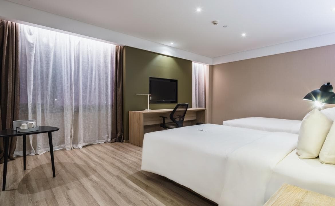 Atour Hotel Jinan Zhangqiu Hexie Plaza Baimaiquan photo 2