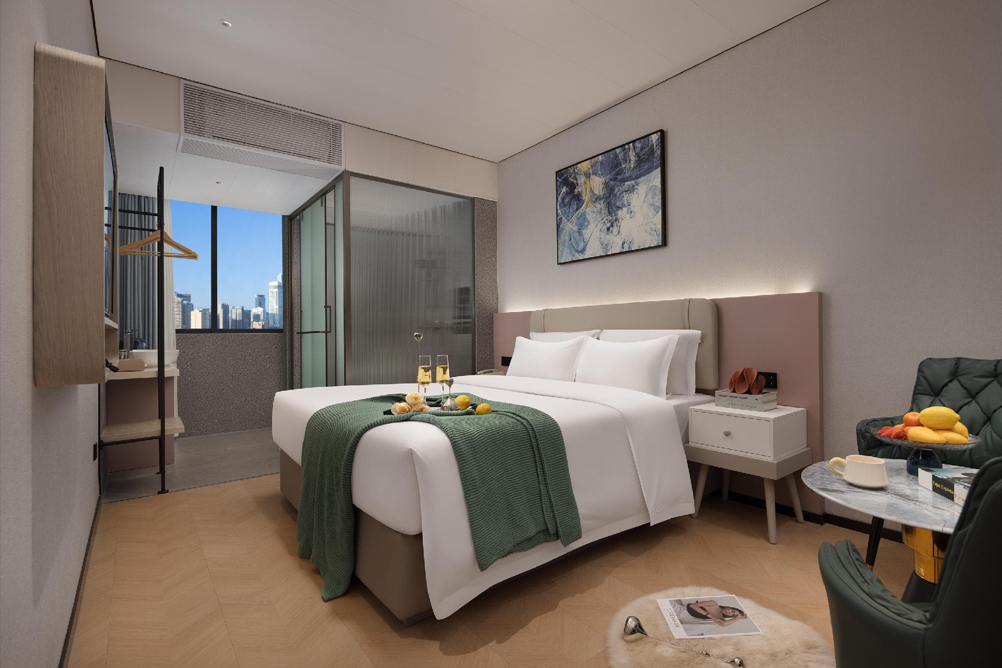 Junfu Meiju Hotel - Keyun Road Metro Station, Convention and Exhibition Center photo 4