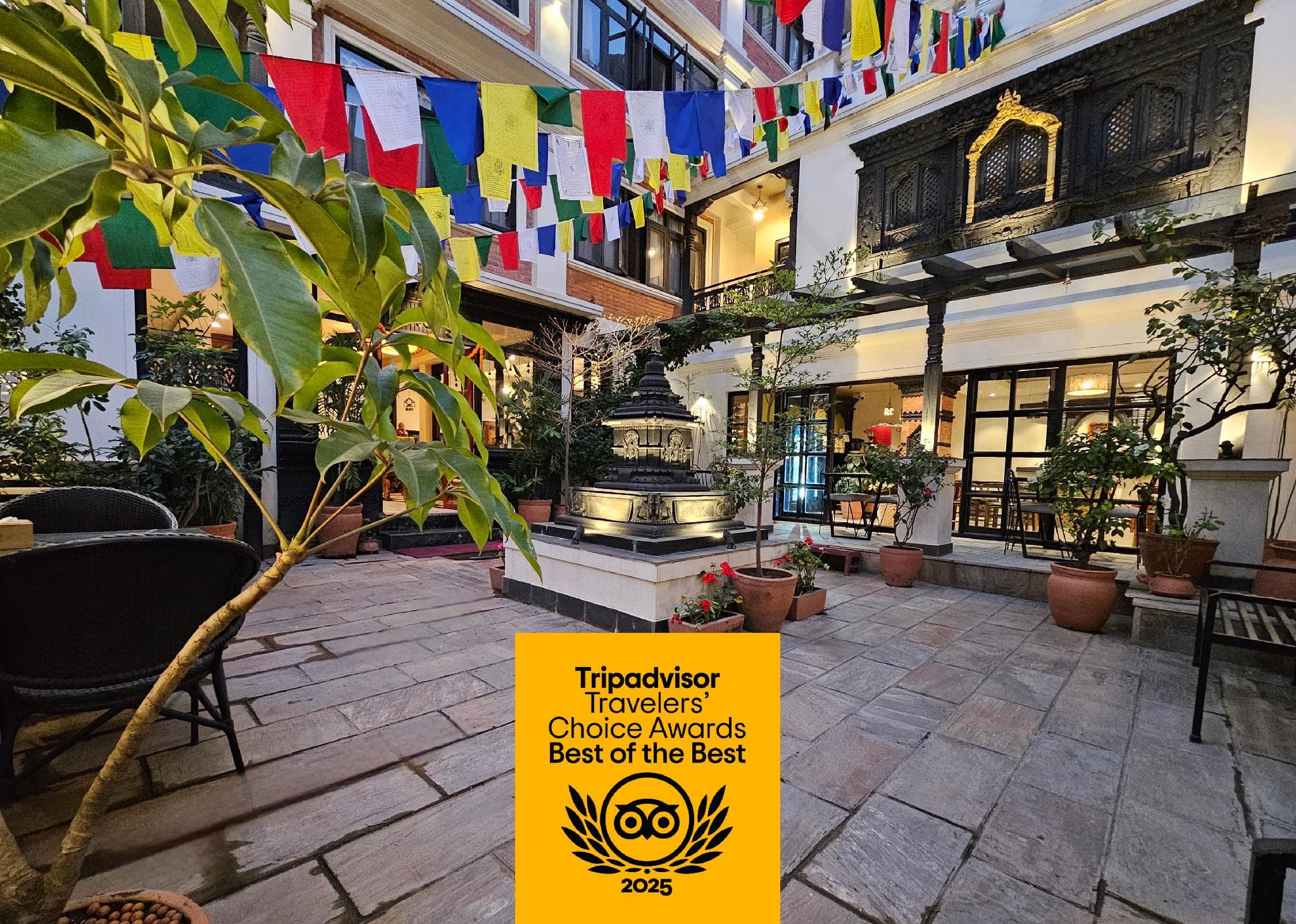 Central Courtyard - Heritage Hötel & Artisan Café