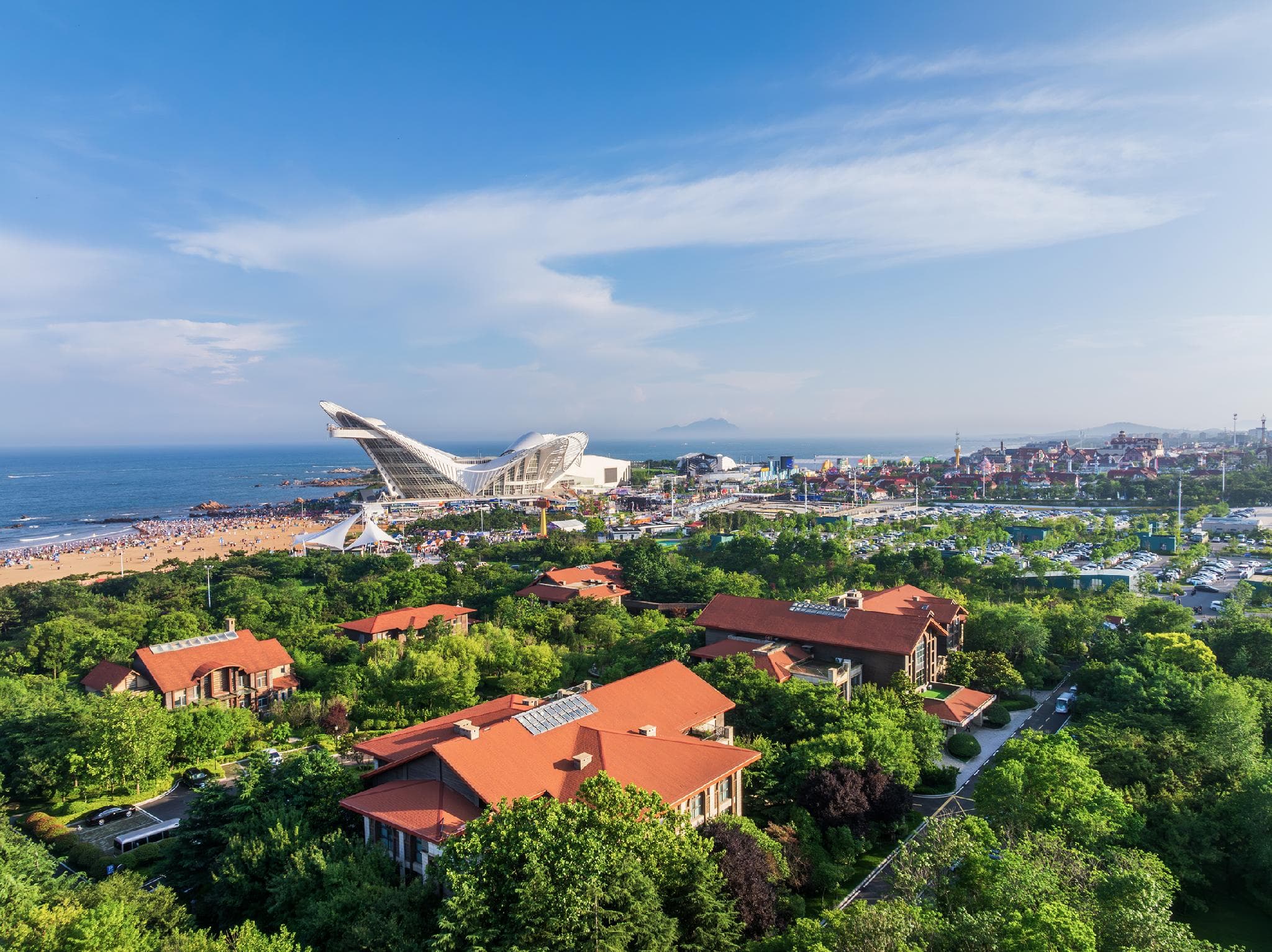 Manxin Hotel Qingdao Golden Beach Beer City Seaview photo 4