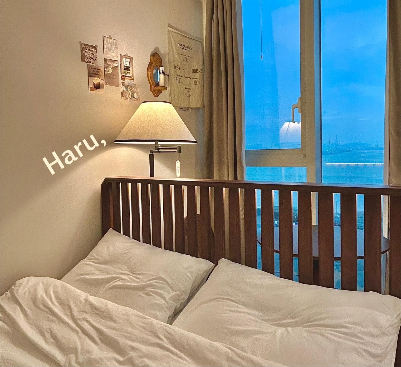 [New] Haru House, High-floor Ocean View, Netflix OTT, Blackout Curtains