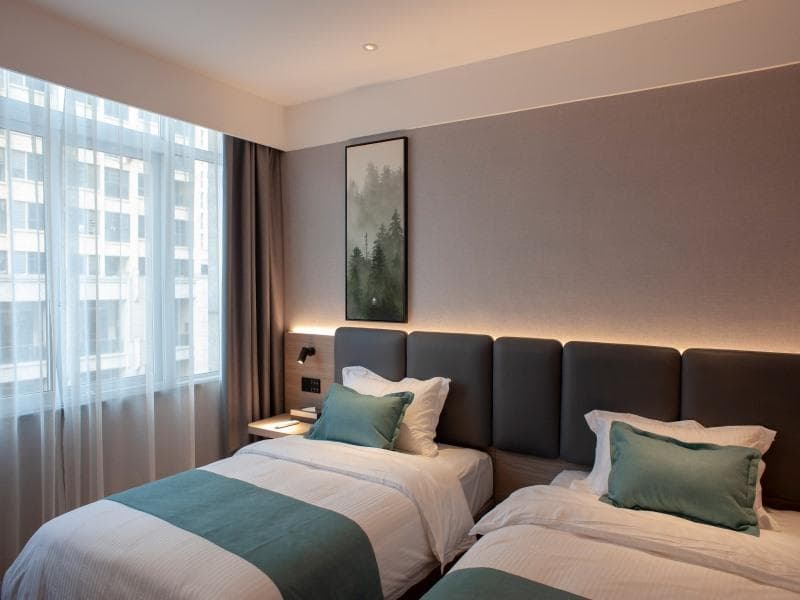 Green Tree Inn Anhui Fengtai County Fengcheng Avenue Jindi Xintiandi Square Zhixuan photo 2
