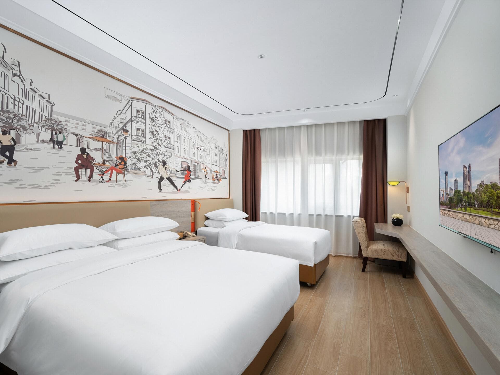 Vienna 3 Best Hotel Shenzhen Qianhai Bao'an Center OH BAY Ferris Wheel photo 2
