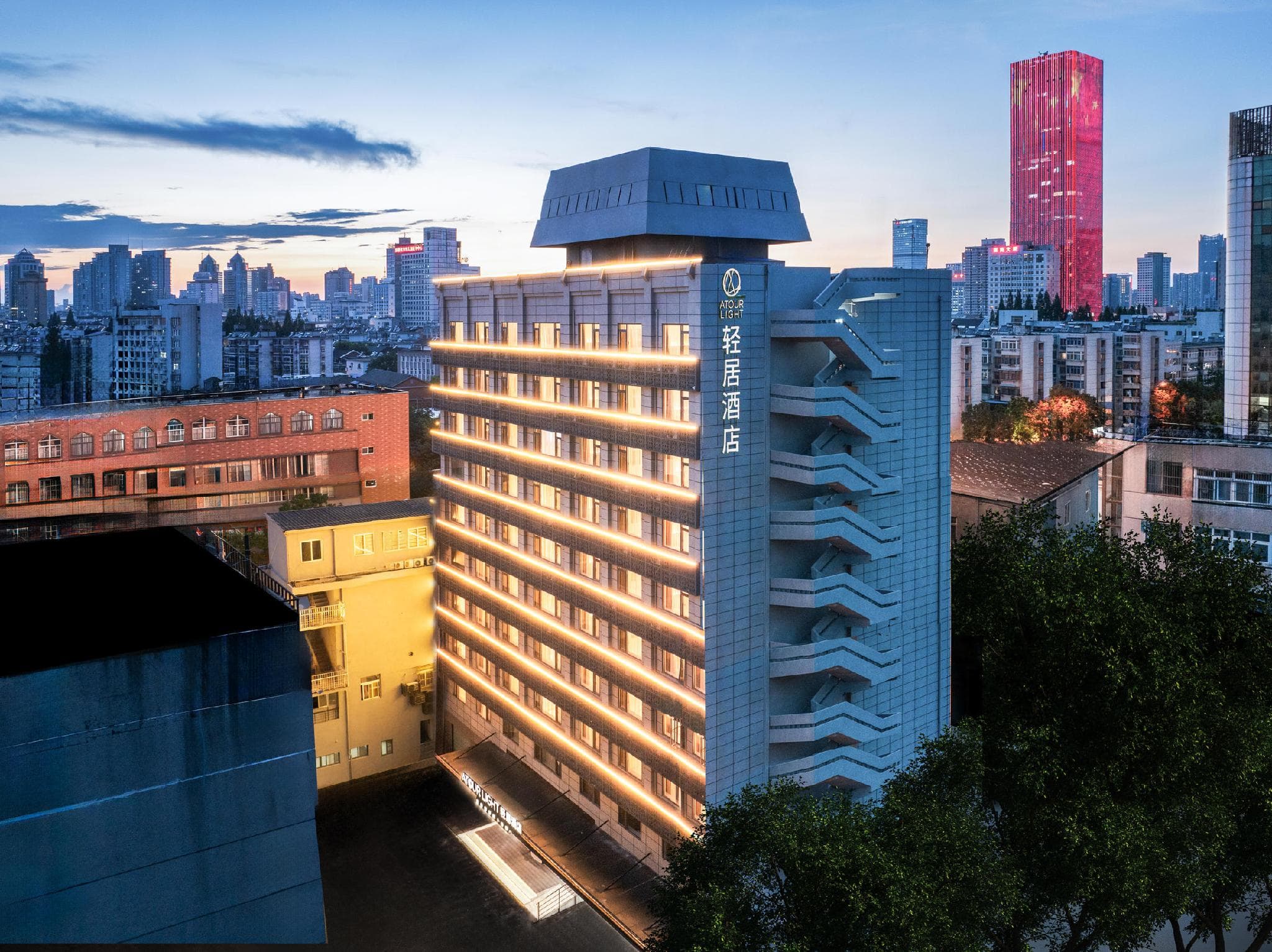 Atour Light Hotel Hefei Huaihe Road Pedestrian Street Intime Center